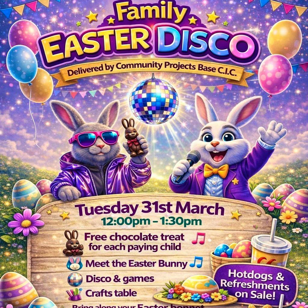 Family Easter Disco at Palm Beach Wellingborough