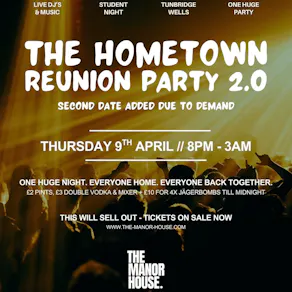 The Big Hometown Reunion Party 2.0 (second date)