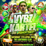 Vybz Kartel - Free Bashment Party - Everyone Free Before 12AM at The Lighthouse Bar And Club