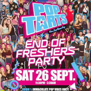 Pop Tarts: End of Freshers Party