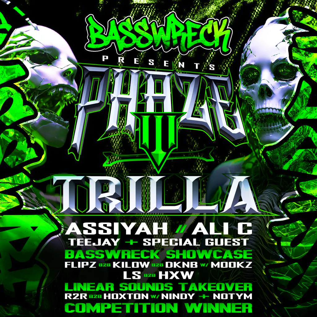 Basswreck : Phaze 3 at 2Funky Music Cafe