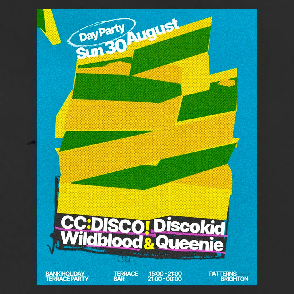 CC:DISCO! Terrace Party at Patterns Brighton