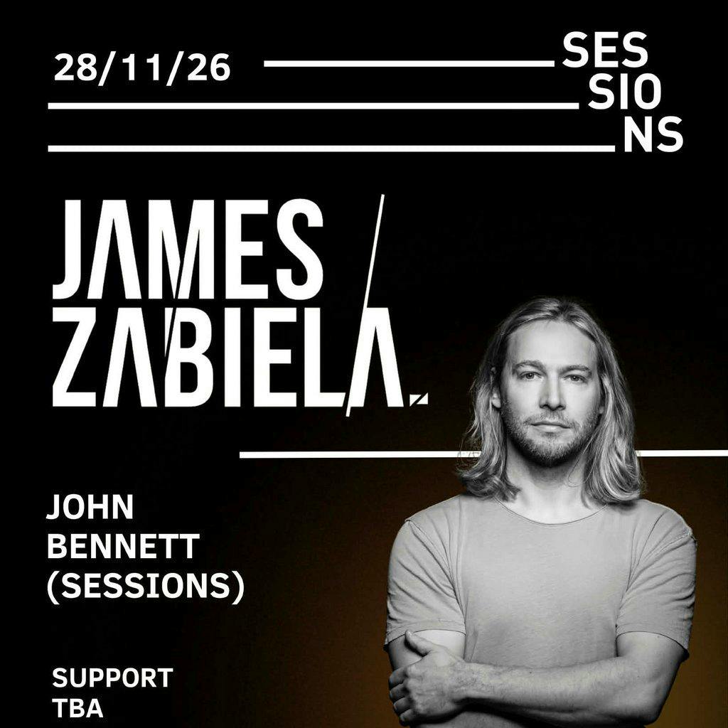 Sessions presents James Zabiela! at The Golden Lion Todmorden