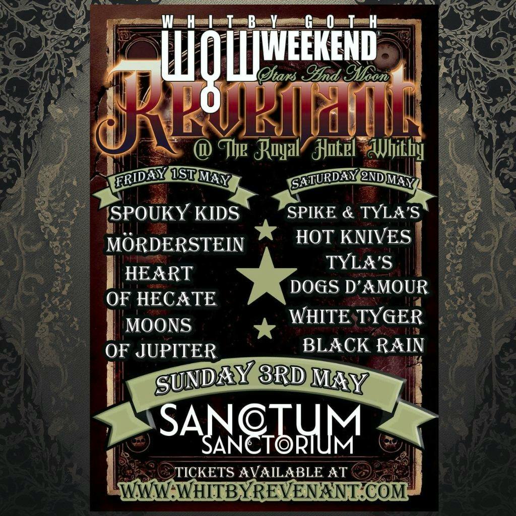 Sanctum Sanctorium - The Darkside of the 80's at The Royal Hotel Whitby