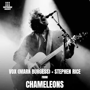 Vox (Mark Burgess) & Stephen Rice from Chameleons