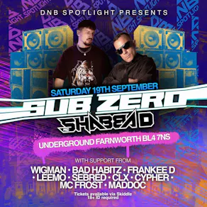 DNB Spotlight presents: Sub Zero & Shabba D