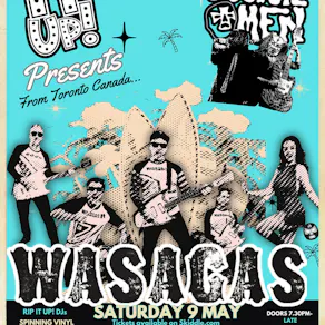 Rip it up! Presents The Wasagas w/Los Coyote Men