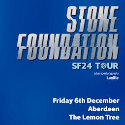 Stone Foundation Tickets | The Lemon Tree Aberdeen  | Fri 6th December 2024 Lineup