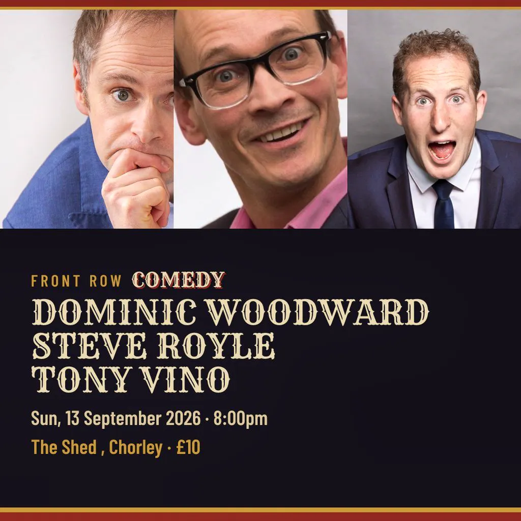 Comedy Night @ The Shed, Sun 13th September 2026 at The Shed Chorley