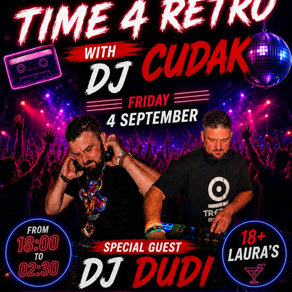 Time 4 Retro DJ Cudak Dj Dudi at Club Crown, Merthyr Tydfil