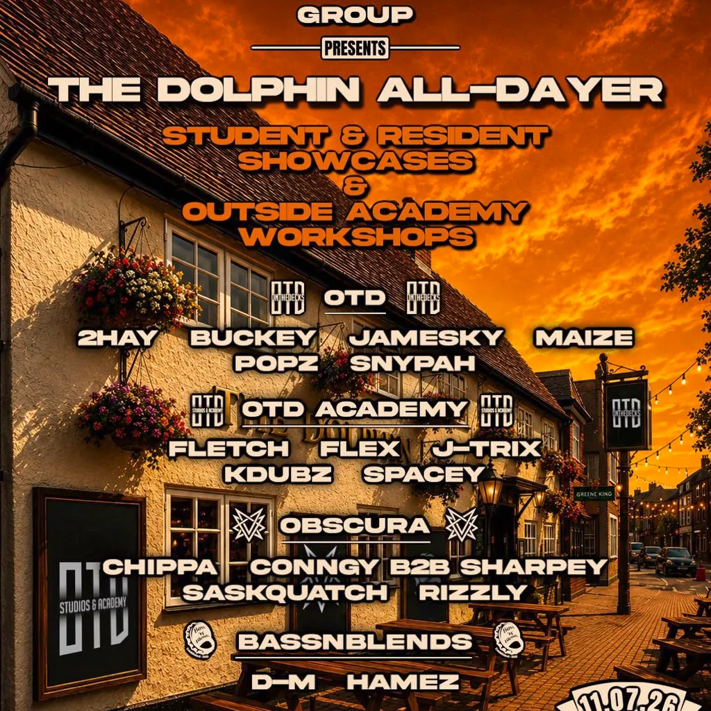 OTD Group Presents: The Dolphin All Dayer! at The Dolphin