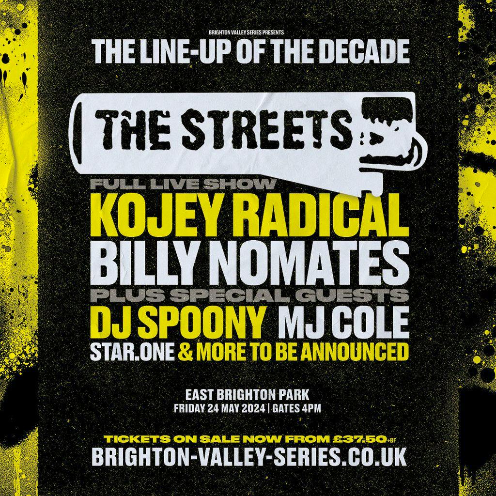 The Streets Live In Brighton Tickets East Brighton Park Brighton   1707608 99922e60 The Streets 1024 