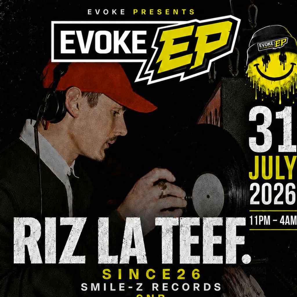 EVOKE_Presents:RIZ LA TEEF at 6 FEEET UNDER