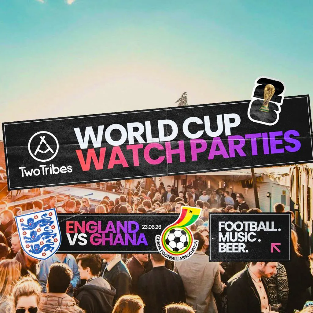 Two Tribes World Cup - England vs Ghana at Two Tribes   Campfire