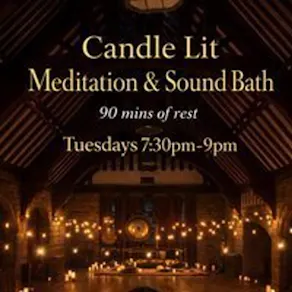 Candle Lit 90 Min Meditation & Sound Healing