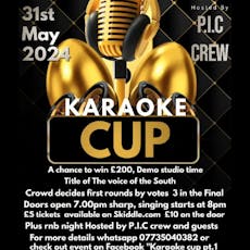 The Karaoke cup at Sale Excelsior Club