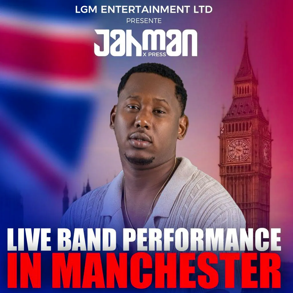 Jahman Xpress live in Manchester at Central Hall Oldham Street M1 1JQ