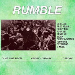 Rumble. Cardiff. Tickets | Clwb Ifor Bach Cardiff  | Fri 17th May 2024 Lineup