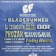 Beard's Fest 2026 - Bladerunner, prozak, Toby ross, DJ cosworth at Tremorna Farm
