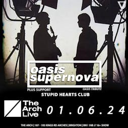 Oasis Supernova Tickets | The Arch Brighton  | Sat 1st June 2024 Lineup