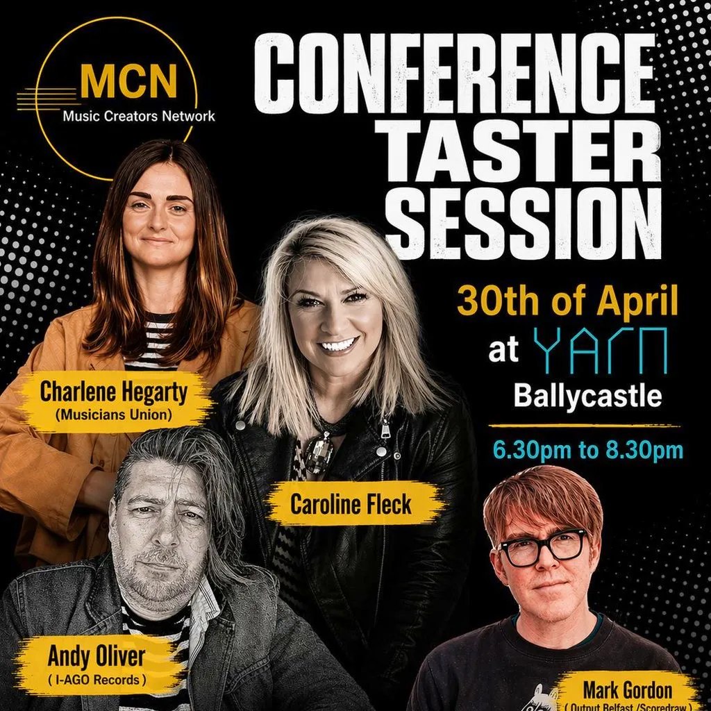 Music conference taster in association with OUTPUT at Yarn Ballycastle