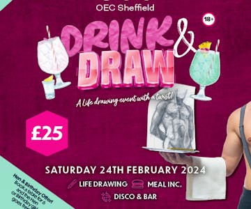 Drink & Draw Afternoon Party