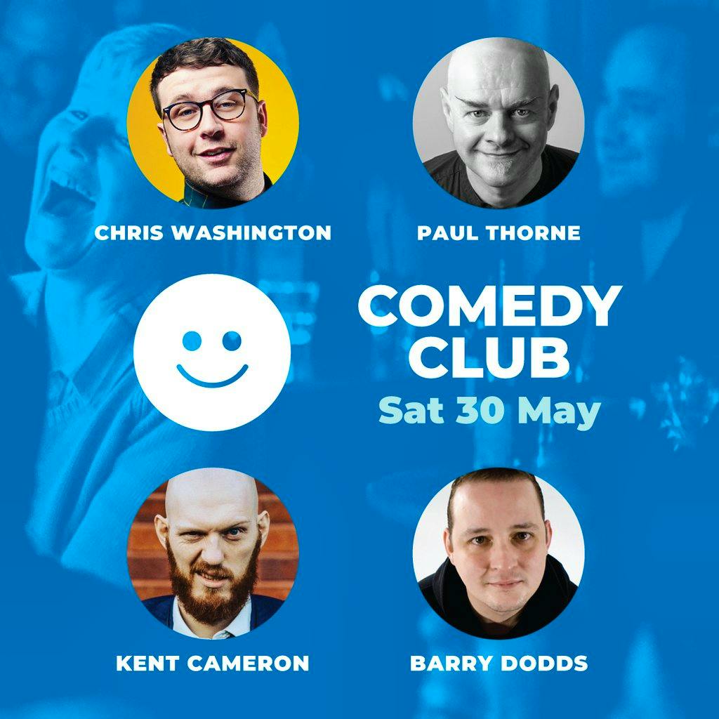 Comedy Club with Kent Cameron & Guests at The HIFI Club, Leeds