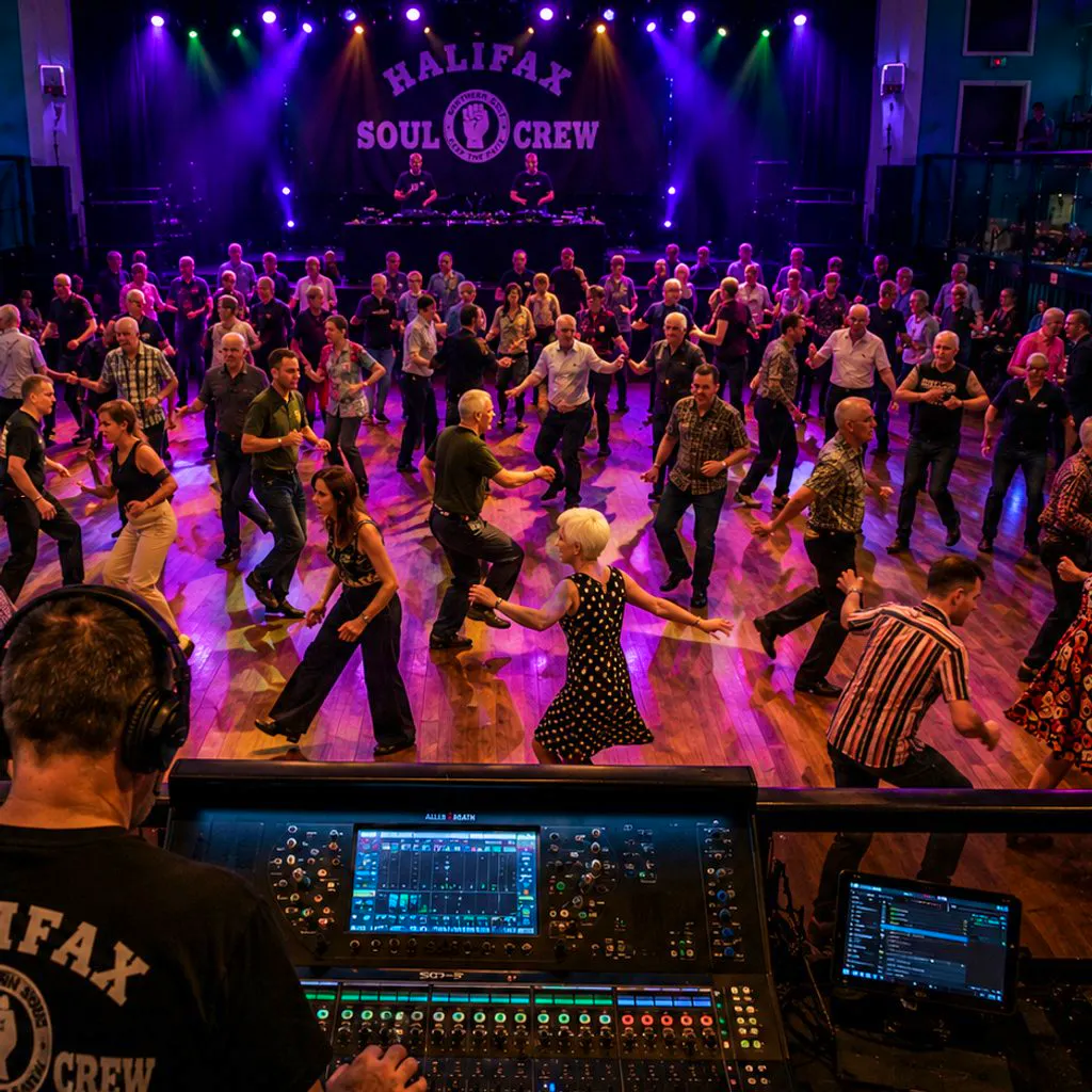 Halifax Soul Crew Soul Weekender at Brighouse Civic Hall LIVE