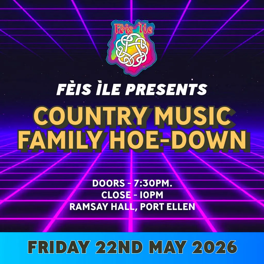 Country Music Hoe-down at Ramsay Hall Port Ellen Islay