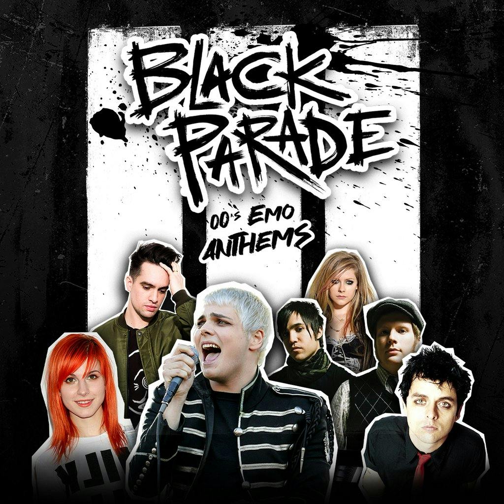 Black Parade 00's Emo Anthems Tickets The Drawing Board And Bluebox