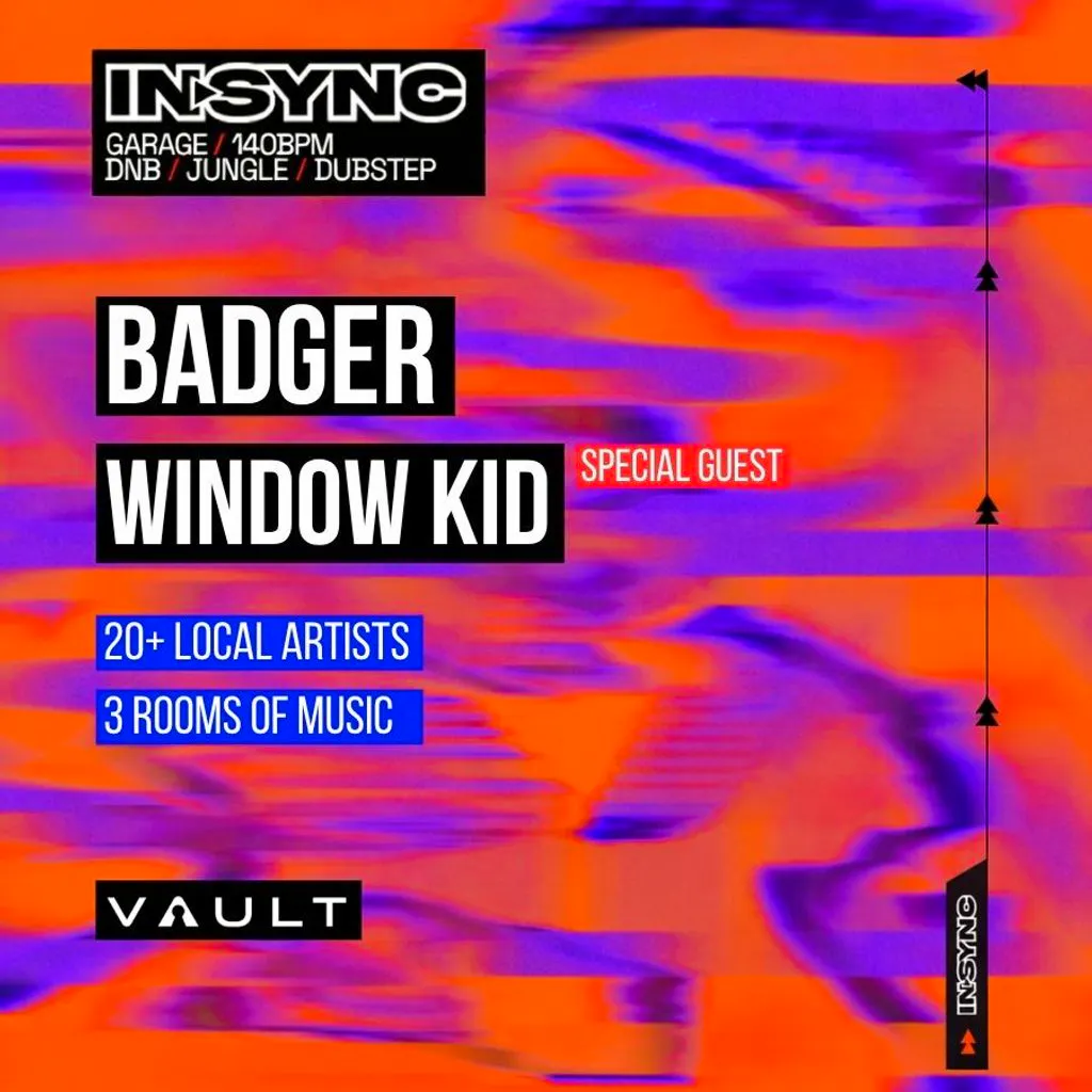 In:Sync: Badger + Window Kid at The Vault Bournemouth