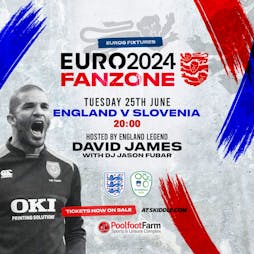 Euro 2024 Fanzone Tickets | Poolfoot Farm Sport And Leisure Complex Thornton-Cleveleys  | Tue 25th June 2024 Lineup