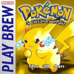 Pokemon (Gen 1) Quiz