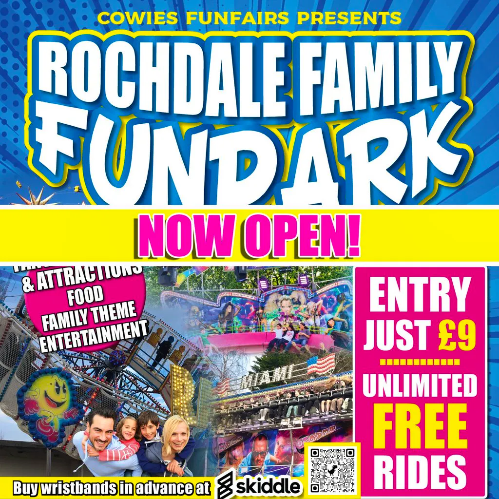 Cowies Funfairs Presents Rochdale Family Fun Park at Cowie's Funfairs Presents Rochdale Family Fun Park