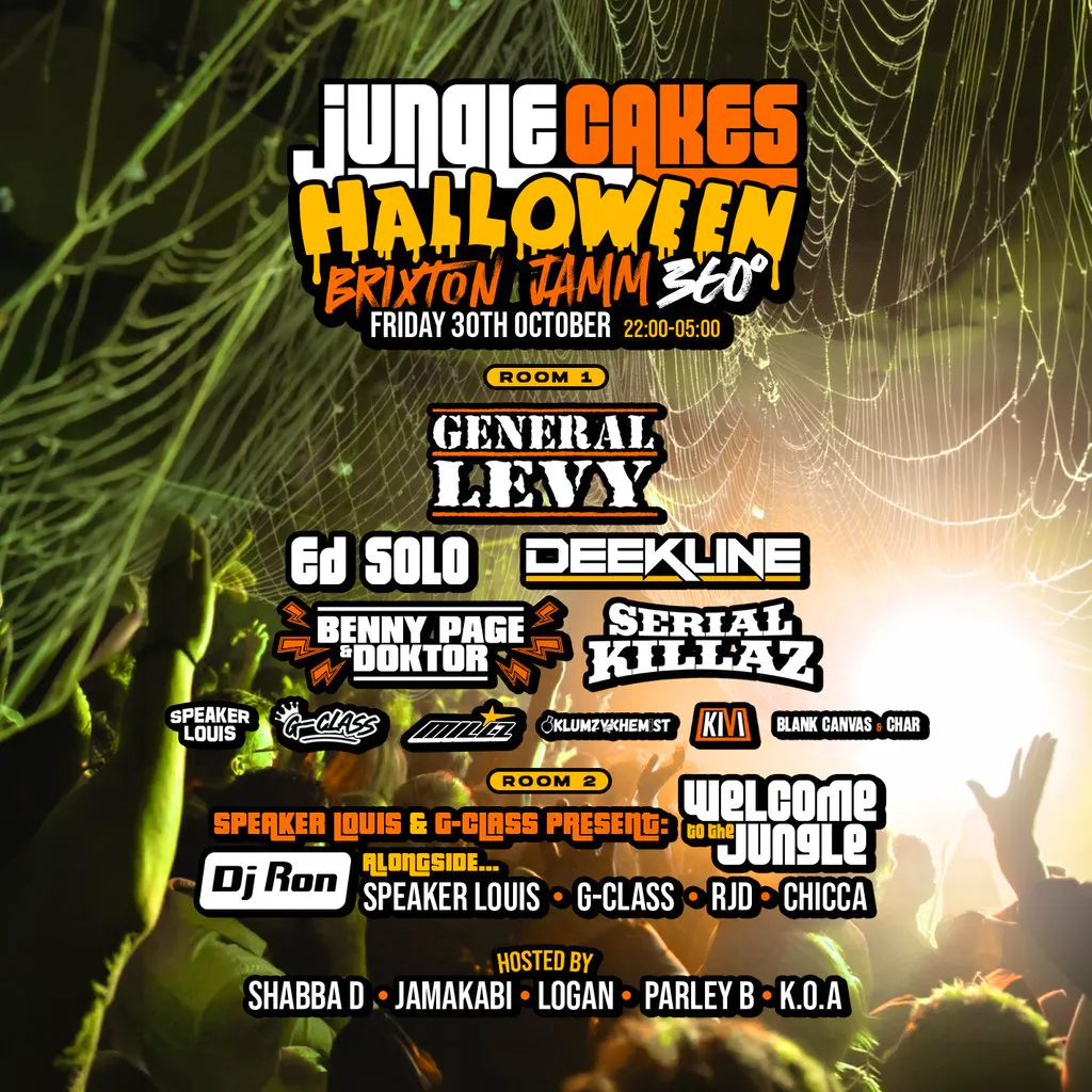 Jungle Cakes Halloween 360 at Brixton Jamm
