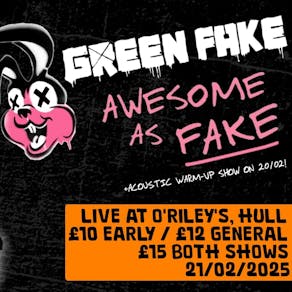 Green Fake - electric full band show