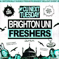 CU Next Tuesday | BRIGHTON UNI FRESHERS Initiation Party| 29/09 at Quarters Brighton