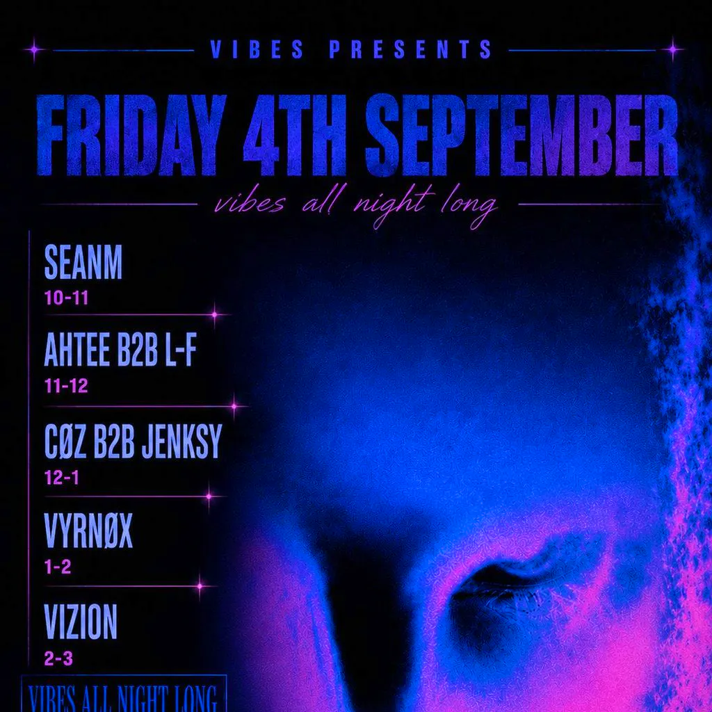 Multi Genre Techno Night at Vibes Glasgow