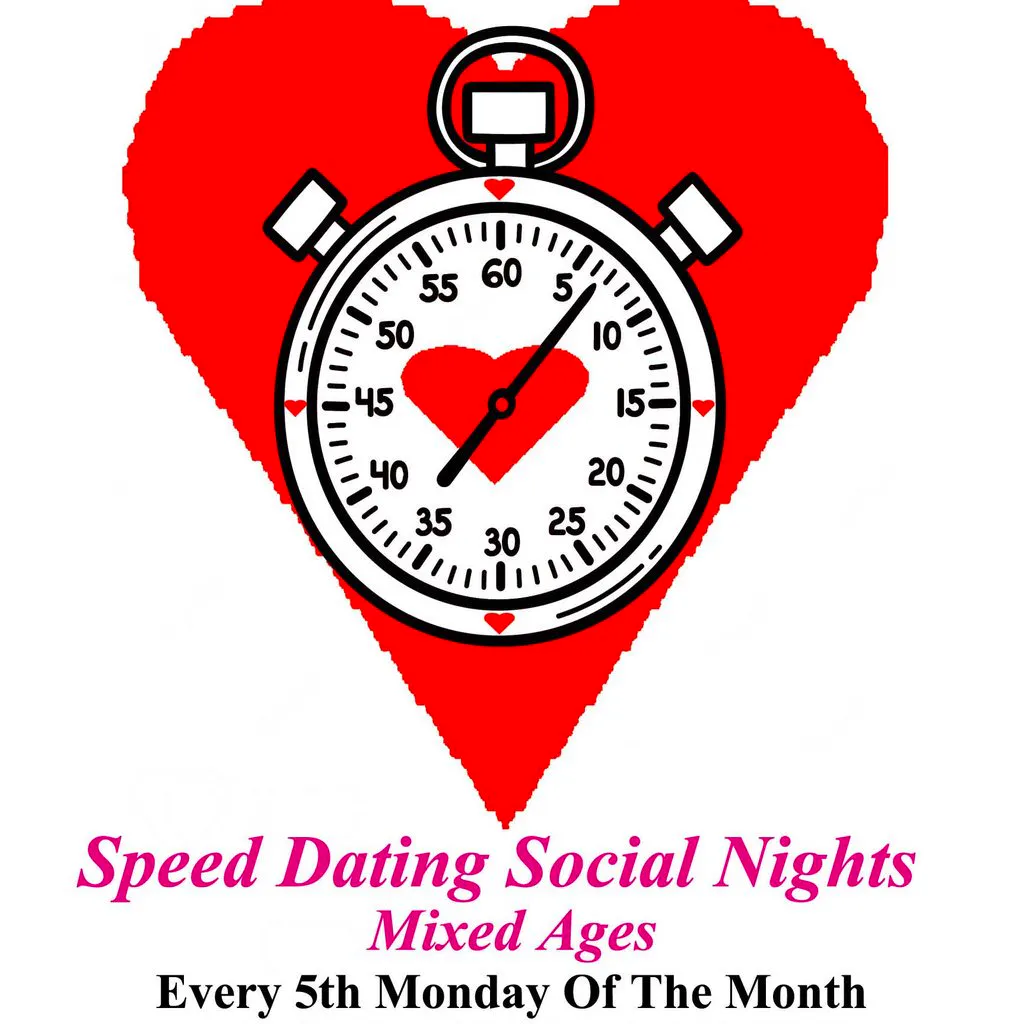 Speed Dating Social Night. Every 5th Monday of the month at Creativity In Our Hands: Suzanne Asphall
