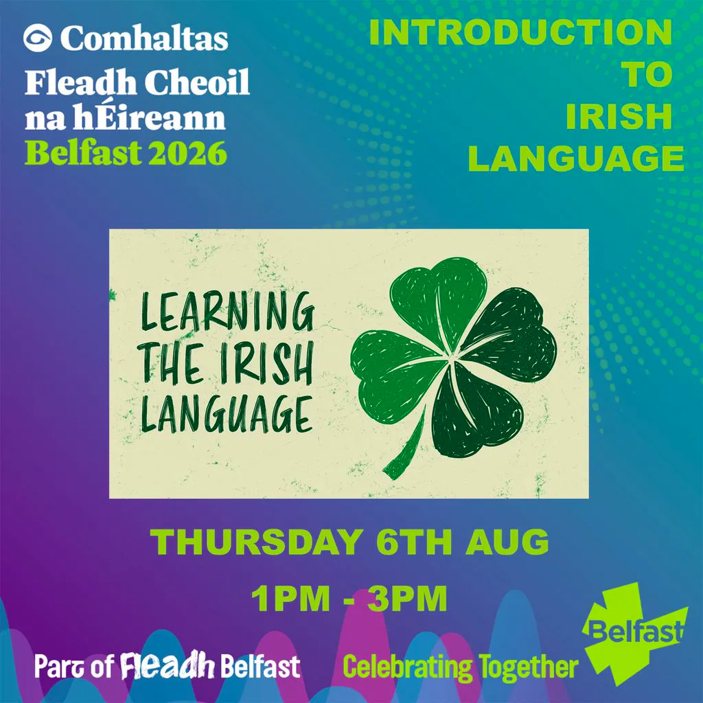Introduction To Irish Language at The Belfast Barge