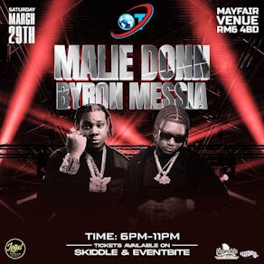 Malie Donn X Byron Messia Live in London