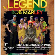 Legends live presents the music of Bob Marley at Shorefields at Shorefield Holidays Ltd