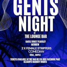 Gents night at The Live Lounge Bar