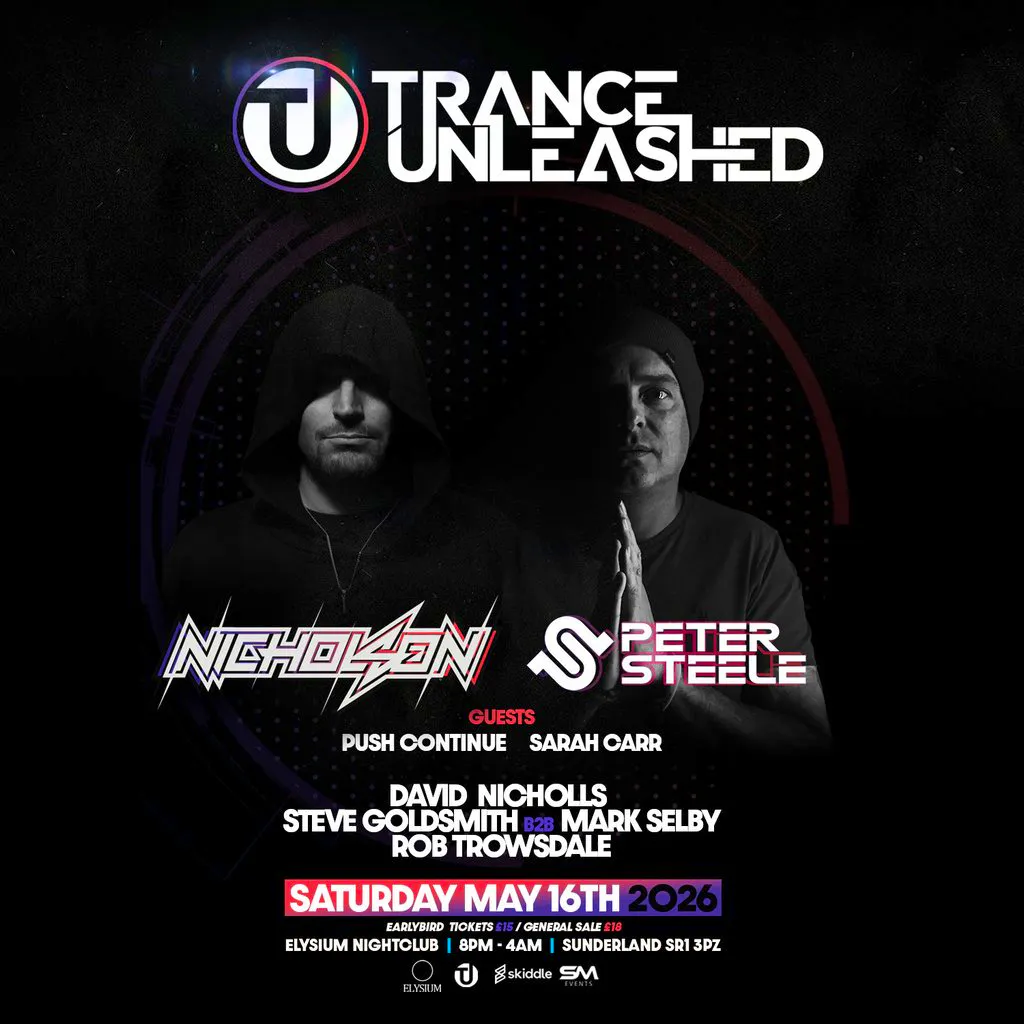 Trance Unleashed Evo 19 at Elysium Nightclub Sunderland