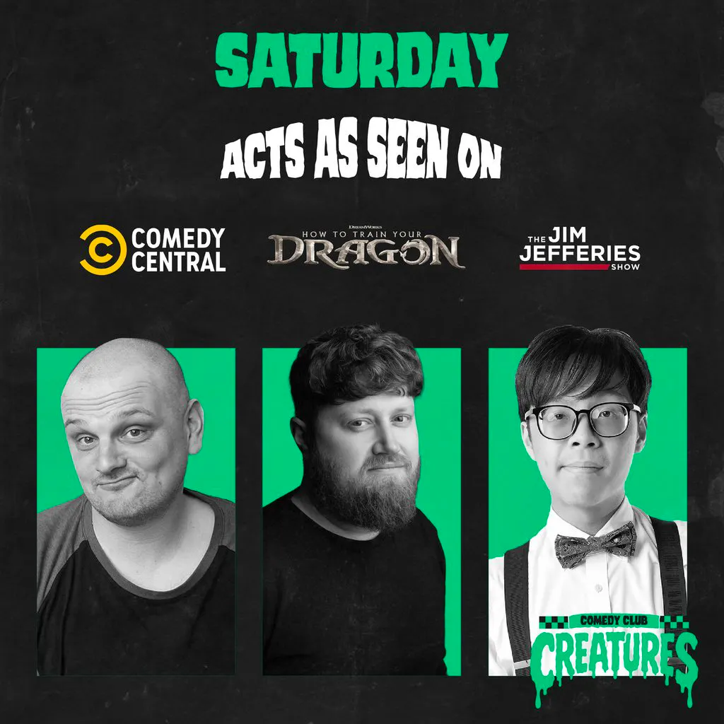 Saturday Afternoon Showcase|| Creatures Comedy Club at Creatures Comedy Club