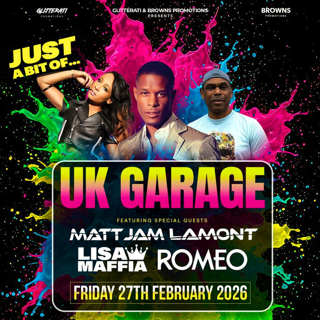 UK Garage with -  Romeo, Lisa Maffia & Matt Jam Lamont at Bier Keller