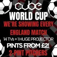 England v Mexico Round of 16 at Cube Nightclub Wigan