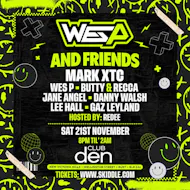 Wes P & Friends At The Den Warehouse, Bury at The Den