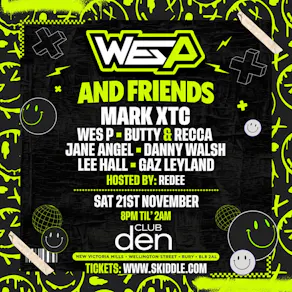 Wes P & Friends At The Den Warehouse, Bury