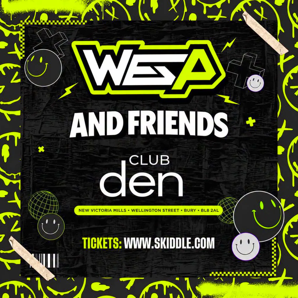 Wes P & Friends At The Den Warehouse, Bury at The Den